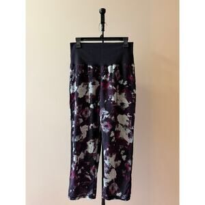 Lululemon Tranquil Crop Kara Blossom Pant Size 10 22" Inseam